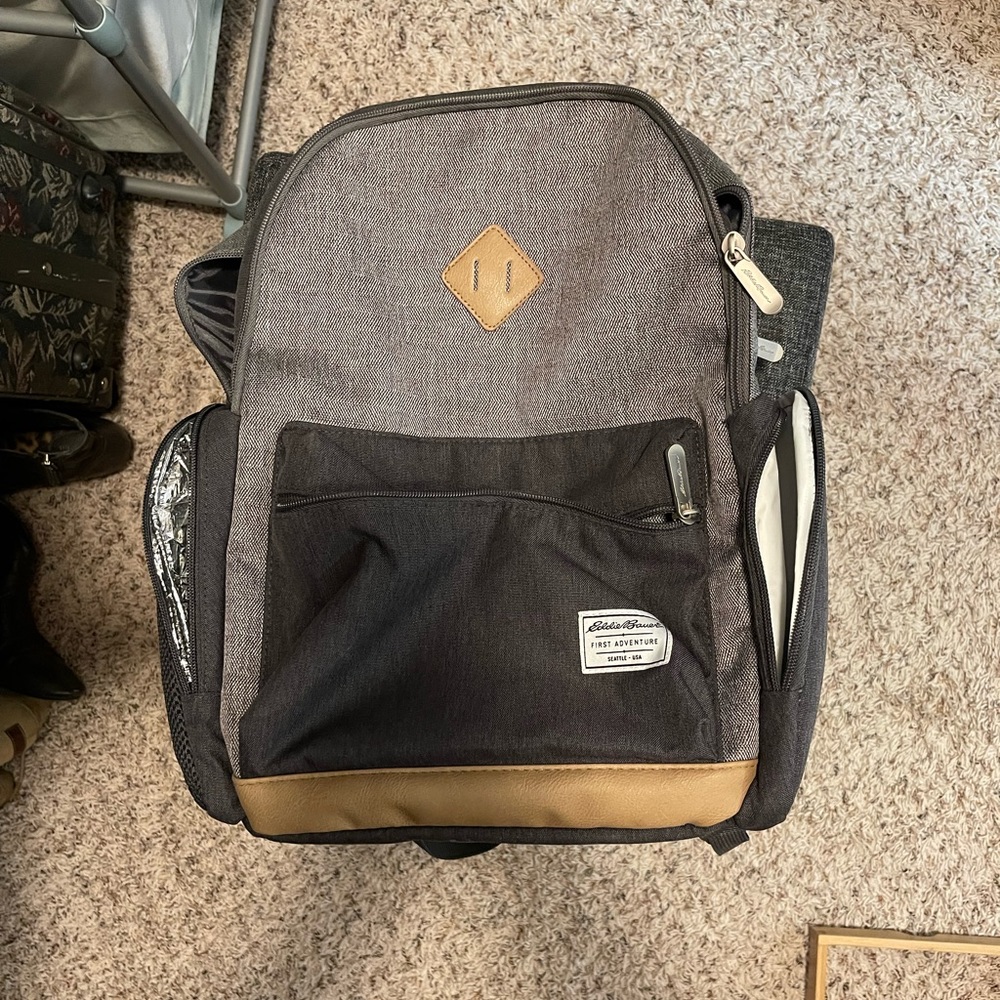 Eddie Bauer Diaper Bag USED ONCE